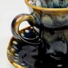 KARE Espressotasse Lio Dunkelblau (2/tlg.)