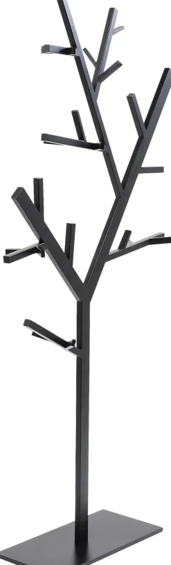 KARE Garderobenständer Technical Tree Schwarz