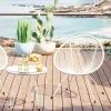 KARE Gartenset Acapulco 2tlg Weiß Hot