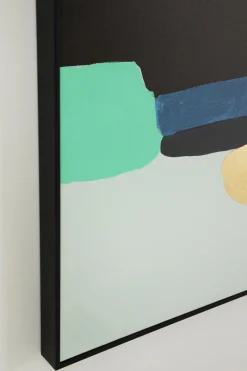 KARE Gerahmtes Bild Abstract Shapes Grün 73x143cm Best