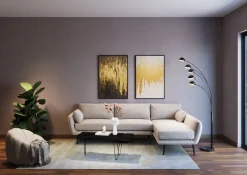 KARE Gerahmtes Bild Abstract Weiß 80x120cm New