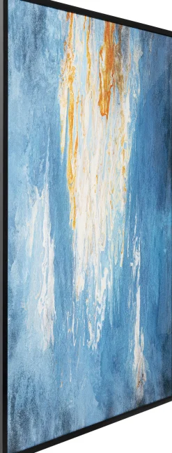KARE Gerahmtes Bild Artistas Blau 120x180cm New