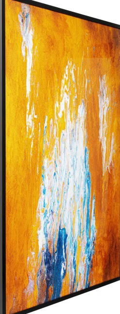 KARE Gerahmtes Bild Artistas Orange 120x180cm Discount