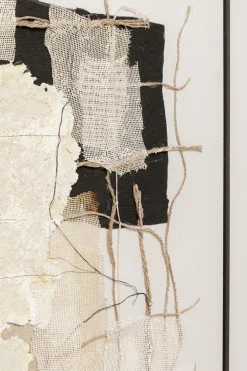 KARE Gerahmtes Bild Arty Collage 120x120cm Hot