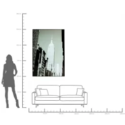 KARE Gerahmtes Bild City Tour 100x150cm Outlet