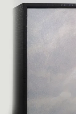 KARE Gerahmtes Bild Cloud Boat 60x120cm