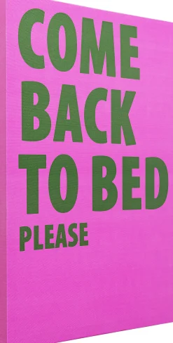 KARE Gerahmtes Bild Come Back To Bed 40x50cm Outlet