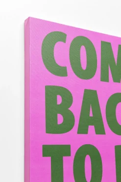 KARE Gerahmtes Bild Come Back To Bed 40x50cm Outlet
