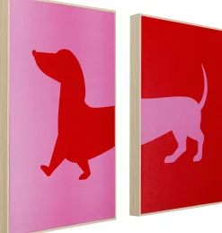KARE Gerahmtes Bild Dog Frankie (2/Set) Online