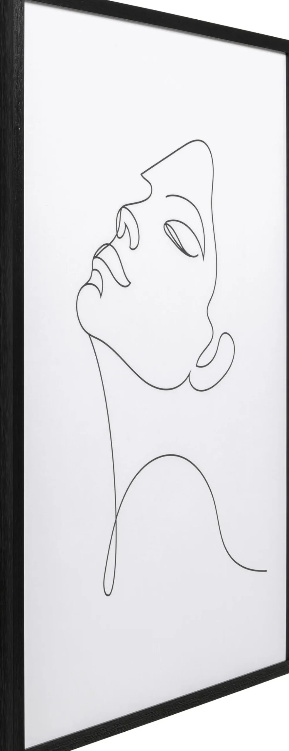 KARE Gerahmtes Bild Drawing Lady 63x93cm Hot