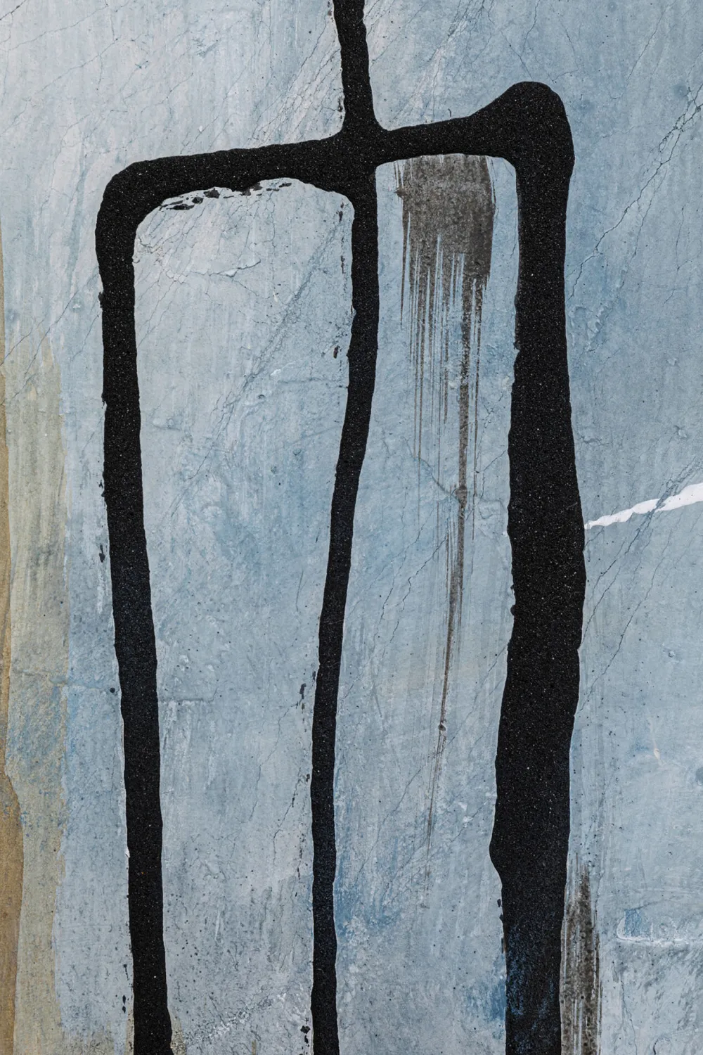 KARE Gerahmtes Bild Dust Blau 100x100cm Clearance