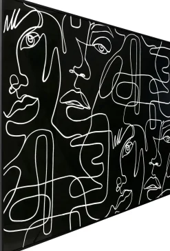 KARE Gerahmtes Bild Faccia Arte Drawing 150x100cm New