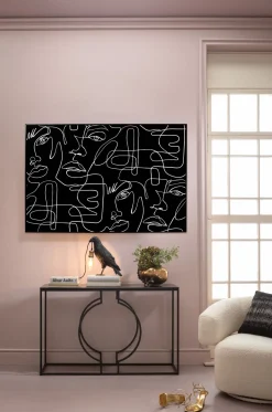 KARE Gerahmtes Bild Faccia Arte Drawing 150x100cm New