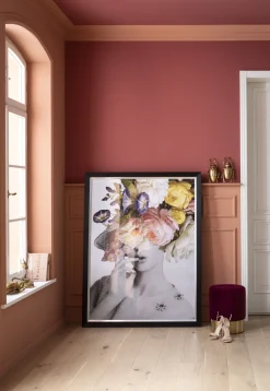KARE Gerahmtes Bild Flower Lady Pastell 117x154cm Clearance