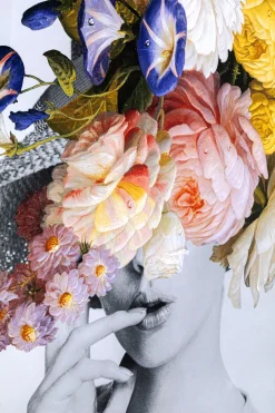 KARE Gerahmtes Bild Flower Lady Pastell 117x154cm Clearance