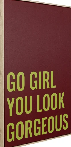 KARE Gerahmtes Bild Go Girl 50x70cm Online