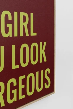 KARE Gerahmtes Bild Go Girl 50x70cm Online