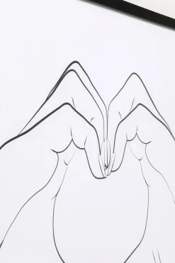KARE Gerahmtes Bild Heart Hands 103x73cm Online