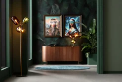 KARE Gerahmtes Bild LED Art Gentleman 80x100cm Sale