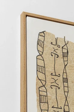 KARE Gerahmtes Bild Native Spirals 50x150cm Outlet