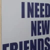 KARE Gerahmtes Bild New Friends 80x80cm Discount