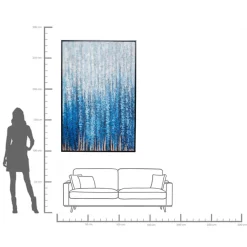 KARE Gerahmtes Bild Rain Shower 120x180cm Sale