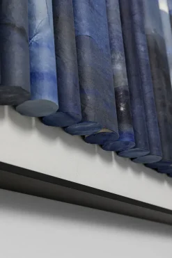 KARE Gerahmtes Bild Shadow Skyline Blue 160x60cm Online