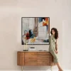 KARE Gerahmtes Bild Visione Obliquo 100x100cm Outlet