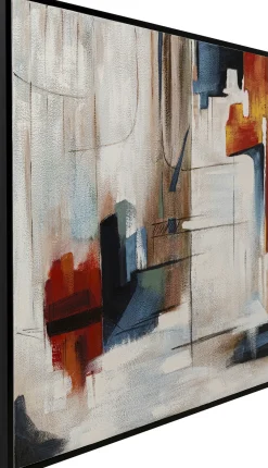 KARE Gerahmtes Bild Visione Obliquo 100x100cm Outlet
