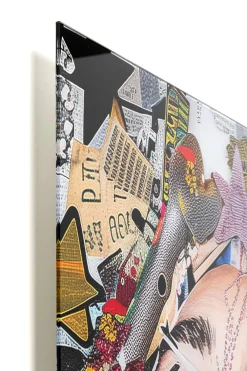 KARE Glasbild Artsy Portrait Front 80x120cm Outlet