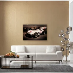 KARE Glasbild Automotive Race 120x80cm Discount