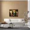 KARE Glasbild Dog Familiy 110x90cm Outlet