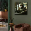 KARE Glasbild Drinking Monkey 100x100cm Online