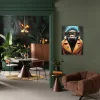 KARE Glasbild Fashion Gorilla 60x80cm Hot