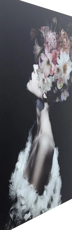 KARE Glasbild Flowery Beauty 80x120cm Best