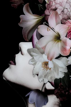 KARE Glasbild Flowery Beauty 80x120cm Best