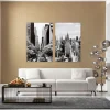 KARE Glasbild Manhattan View 120x80cm Outlet