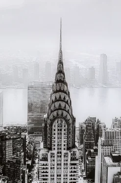 KARE Glasbild Manhattan View 120x80cm Outlet