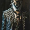 KARE Glasbild Mister Leo 100x150cm Online
