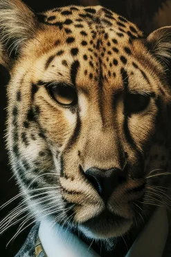 KARE Glasbild Mister Leo 100x150cm Online