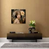KARE Glasbild Muse Art Nouveau 100x100cm Online
