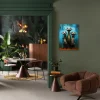 KARE Glasbild Singing Meerkats 60x80cm Clearance