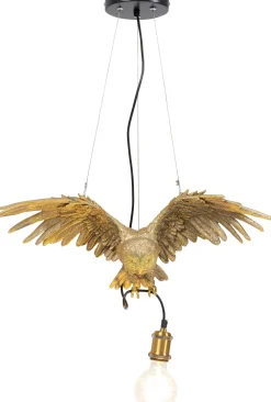 KARE Hängeleuchte Animal Owl Gold 60cm Discount