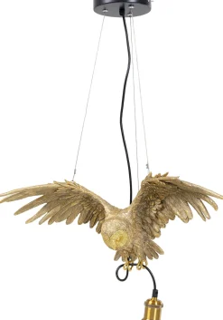 KARE Hängeleuchte Animal Owl Gold 60cm Discount