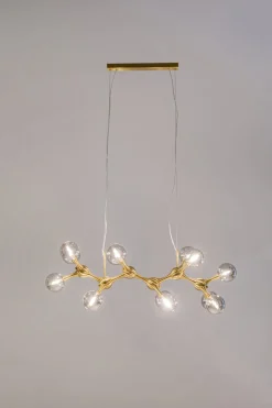KARE Hängeleuchte Atomic Balls Brass 190cm Clearance