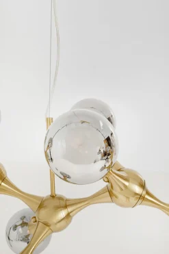 KARE Hängeleuchte Atomic Balls Brass 190cm Clearance