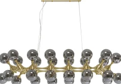 KARE Hängeleuchte Atomic Balls Brass 140cm Outlet
