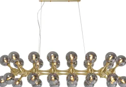 KARE Hängeleuchte Atomic Balls Brass 140cm Outlet