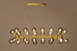 KARE Hängeleuchte Atomic Balls Brass 140cm Outlet