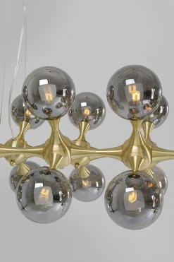 KARE Hängeleuchte Atomic Balls Brass 140cm Outlet